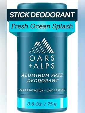 Oars + Alps Aluminum Free Deodorant, NEW